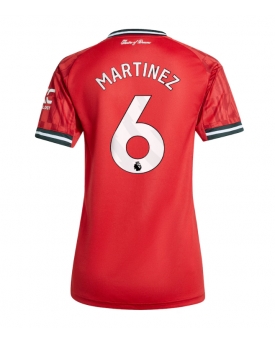 Billige Fotballdrakt Manchester United Lisandro Martinez #6 Replika Hjemmedrakt Dame 2025-26 Kortermet Billige Fotballdrakt Manchester United Lisandro Martinez #6 Replika Hjemmedrakt Dame 2025-26 Kortermet